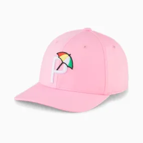 Palmer P Golf Cap | Pale Pink-White Glow | PUMA SHOP ALL PUMA | PUMA 