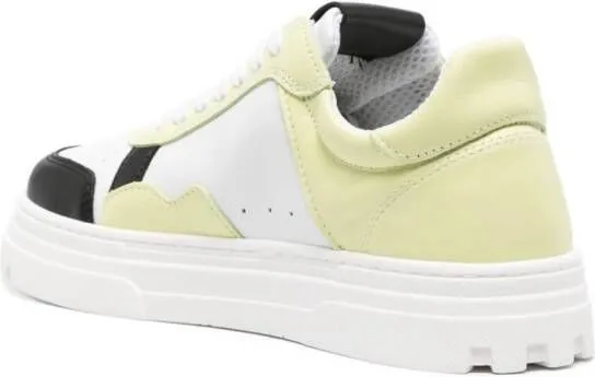 Patrizia Pepe leather sneakers Green