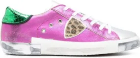 Philippe Model Paris Prsx colour-block sneakers Pink