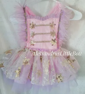 Pink Nutcracker Whimsical Romper