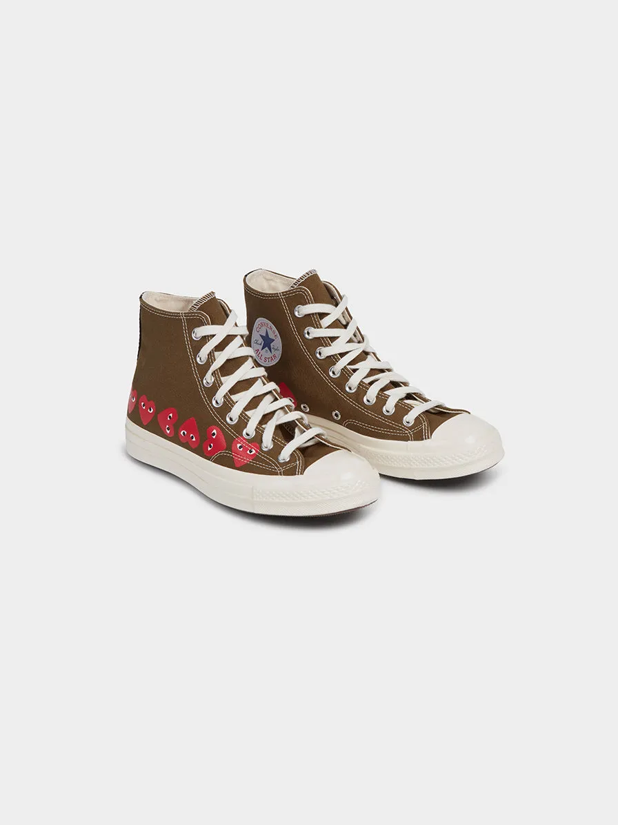 Play Converse Multi Chuck 70 Hi, Khaki