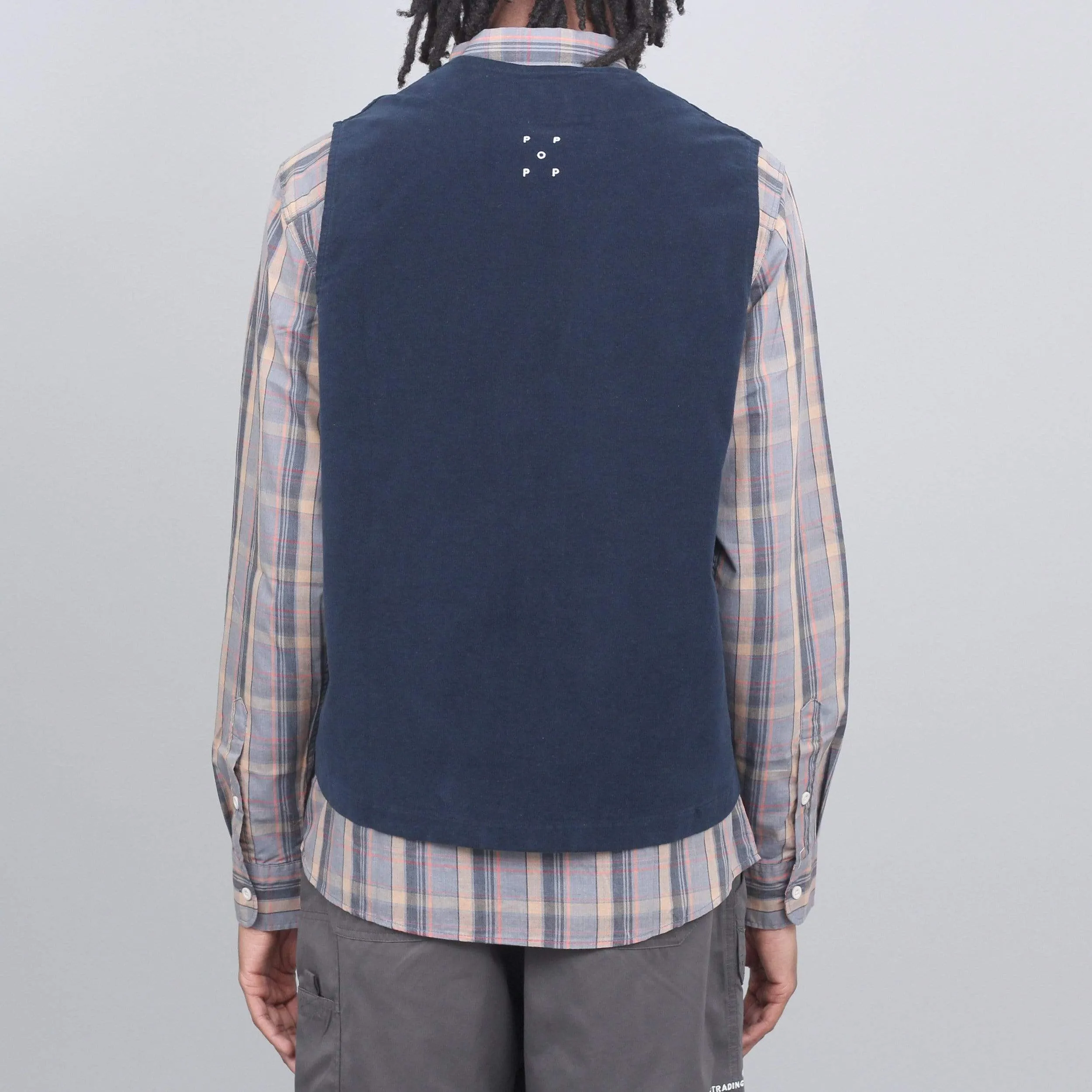 Pop Trading Wizard Vest Navy