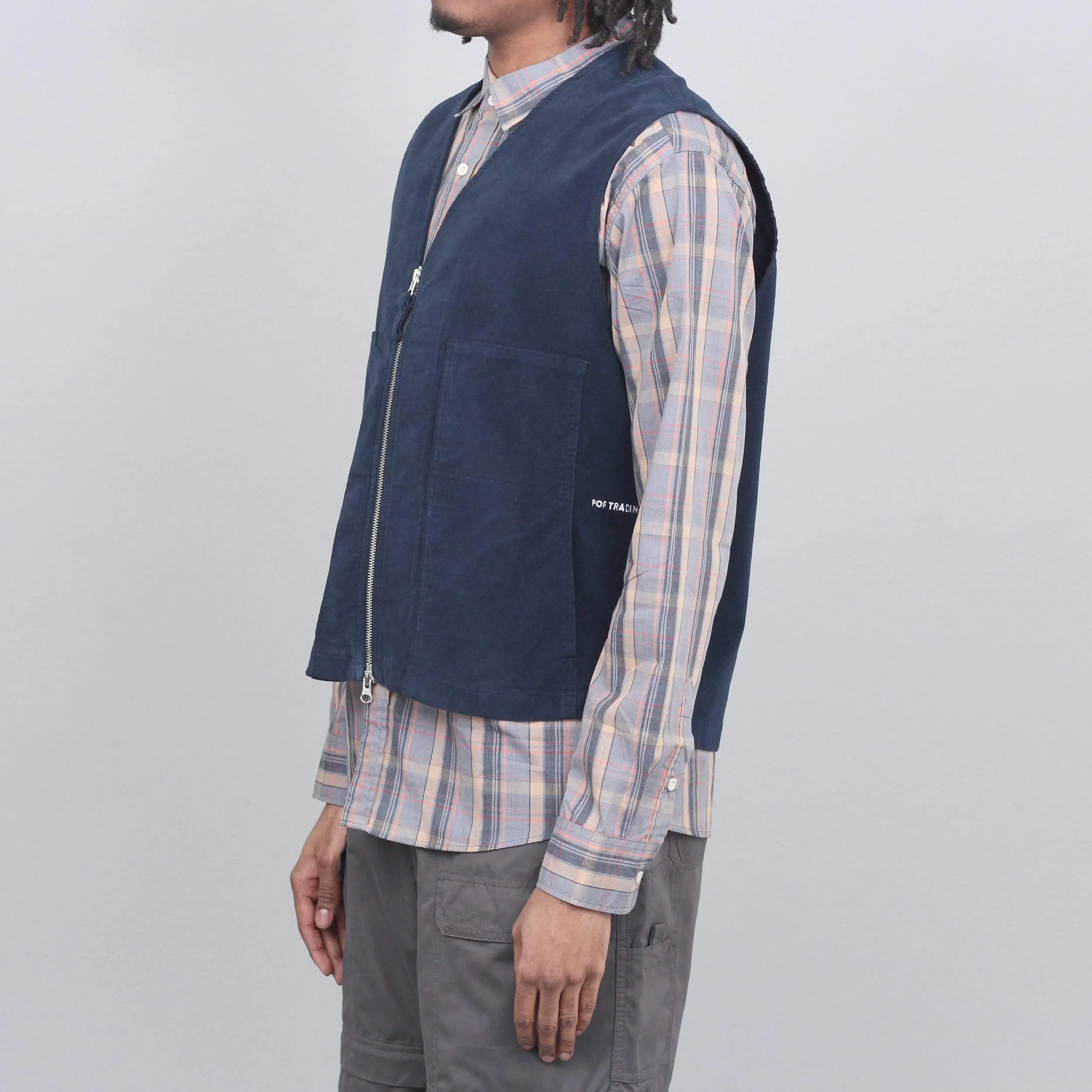 Pop Trading Wizard Vest Navy