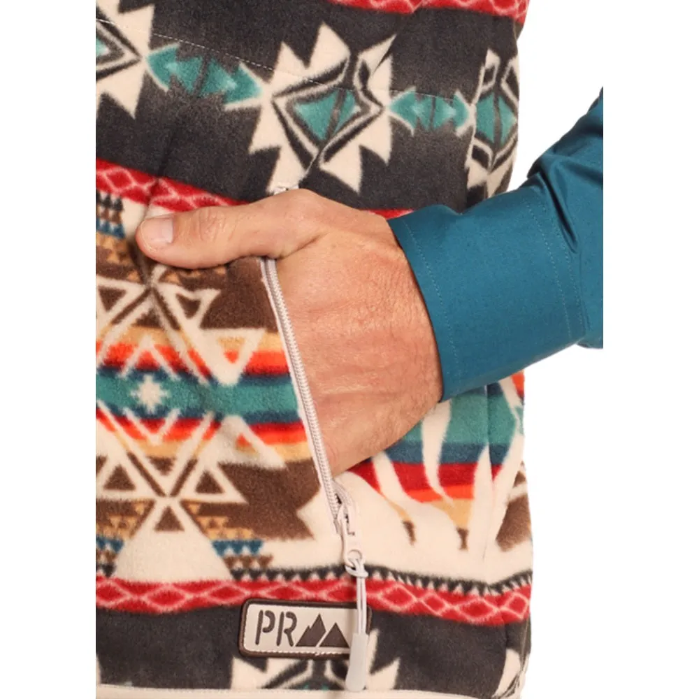 Powder River Mens Aztec Printed Vest | Versatile | Shop Now