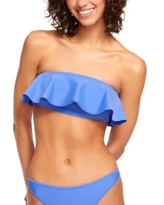 Ramy Brook Cecile Ruffle Bikini Top