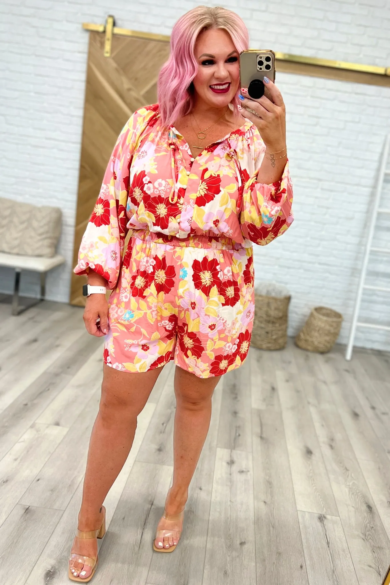 Rare Beauty Floral Romper