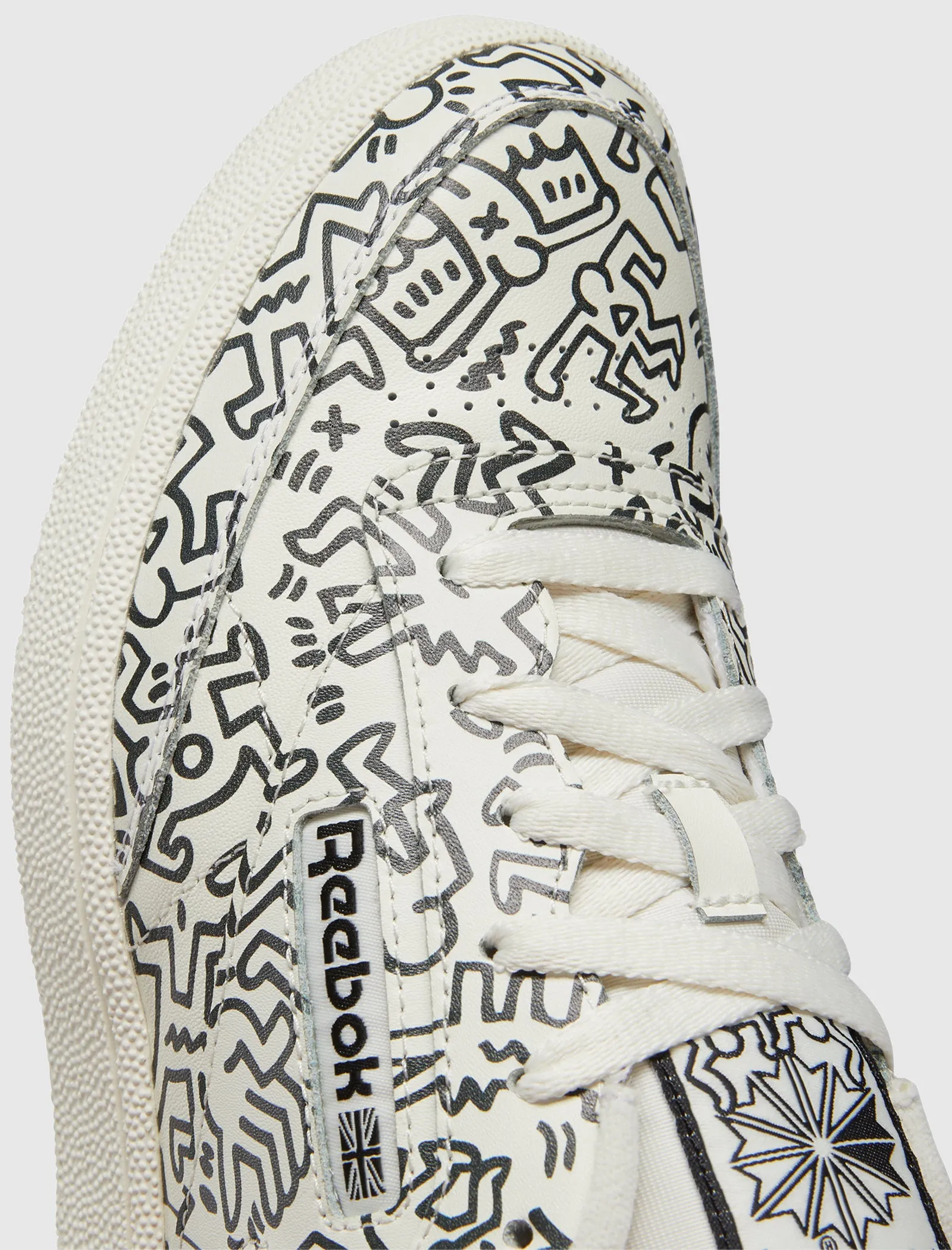 REEBOK KEITH HARING CLUB C   WHITE