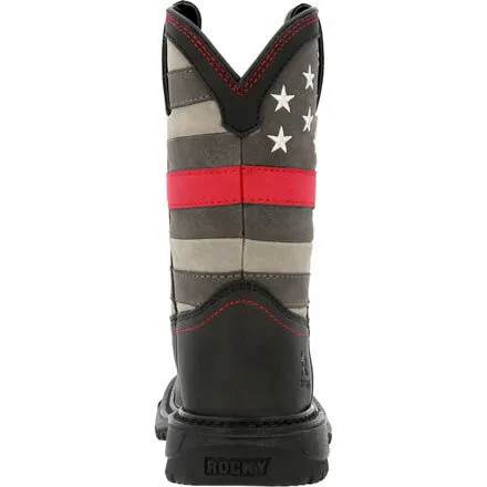 Rocky Red Line Kids Western Boot