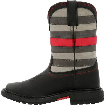 Rocky Red Line Kids Western Boot