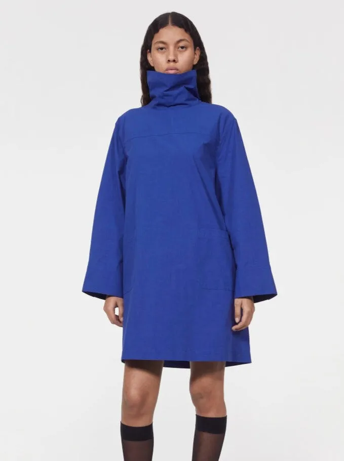 Rodebjer Catalina Cotton Tunic in Workwear Blue by Rodebjer