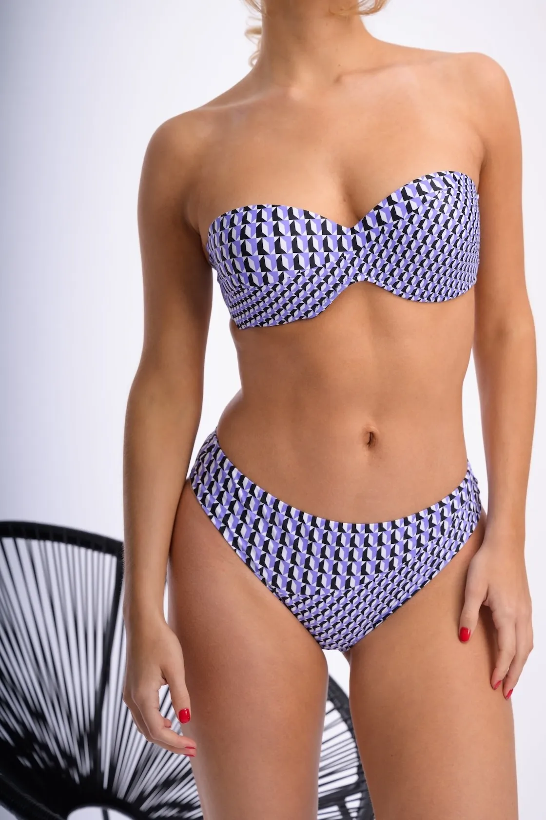 Roidal Graphic Illusion Anil Bikini-Bottom