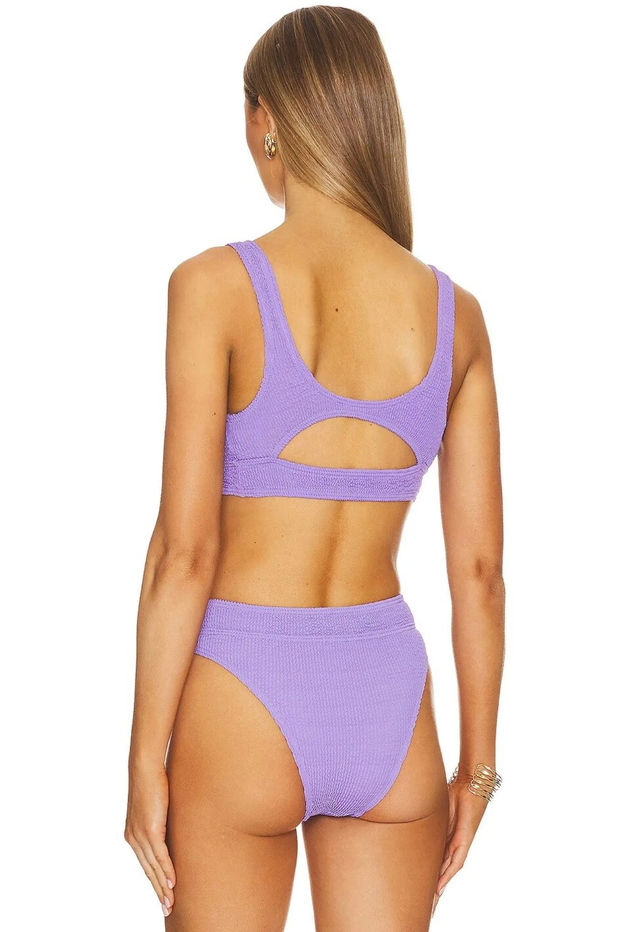 Sasha Bikini Top in Mauve Eco