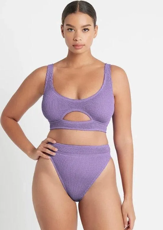 Sasha Bikini Top in Mauve Eco