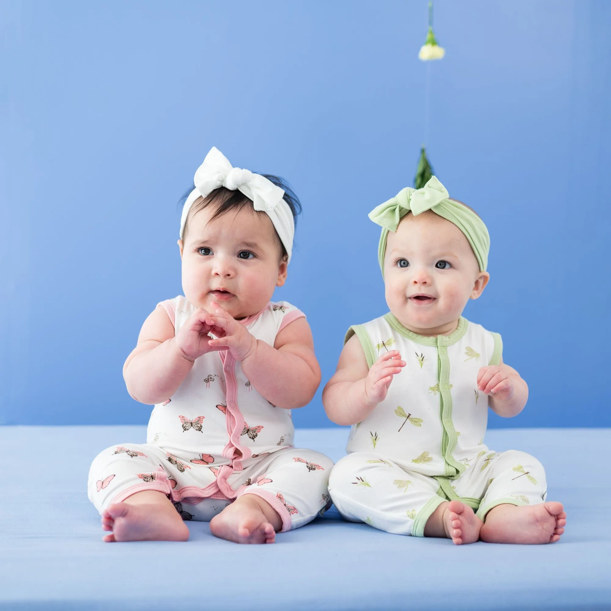 Sleeveless Romper in Butterfly