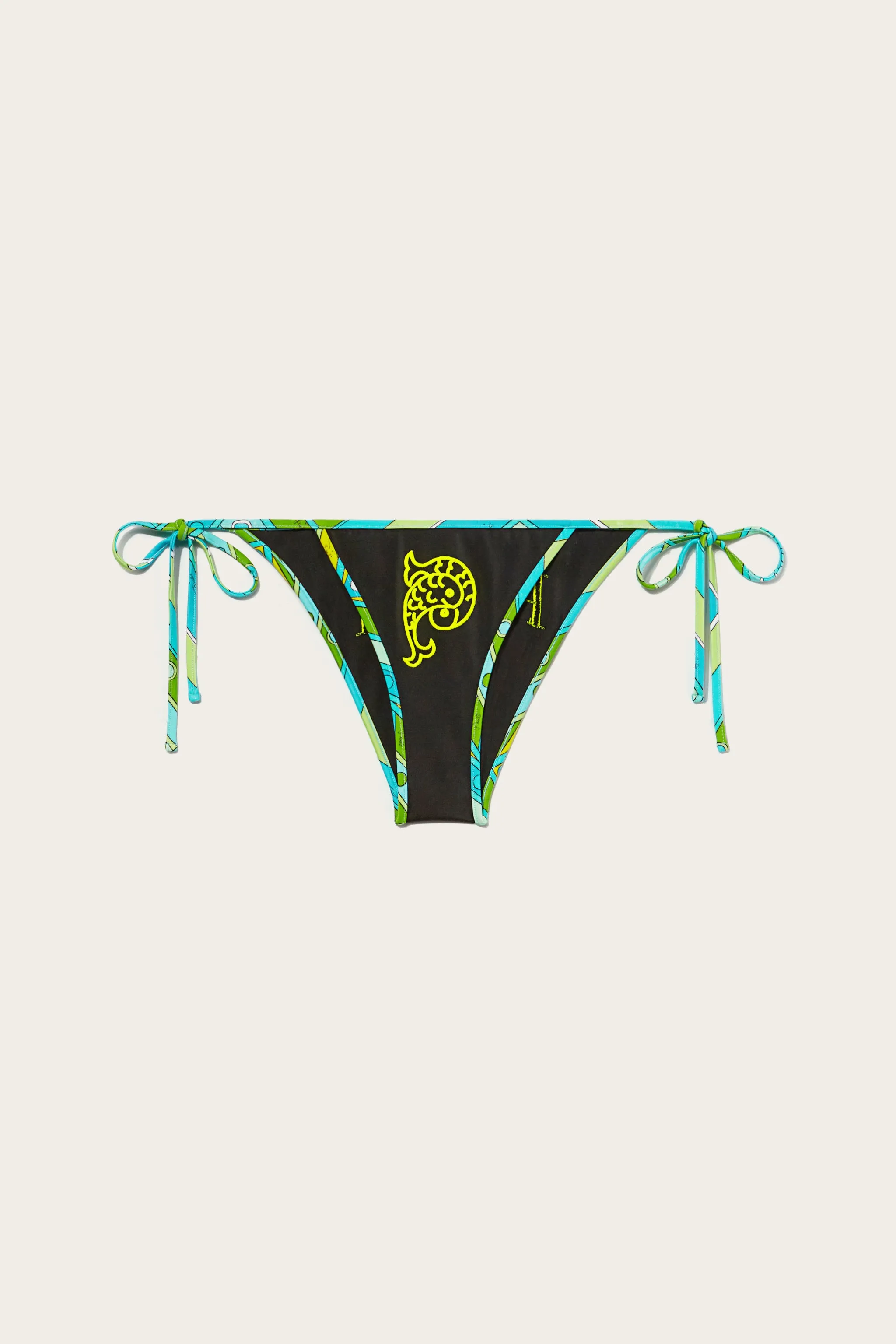 Slip bikini con stampa Pucci P