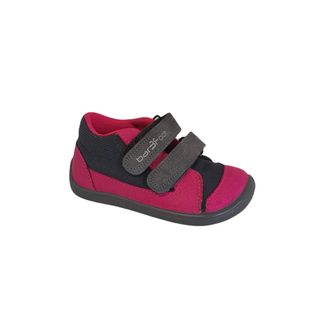 sneakers 3F 3BE pink ankle, 2 velcro