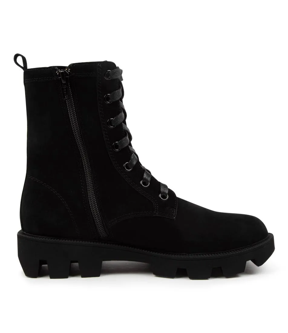 SOL SANA Liam Boot Black Leather