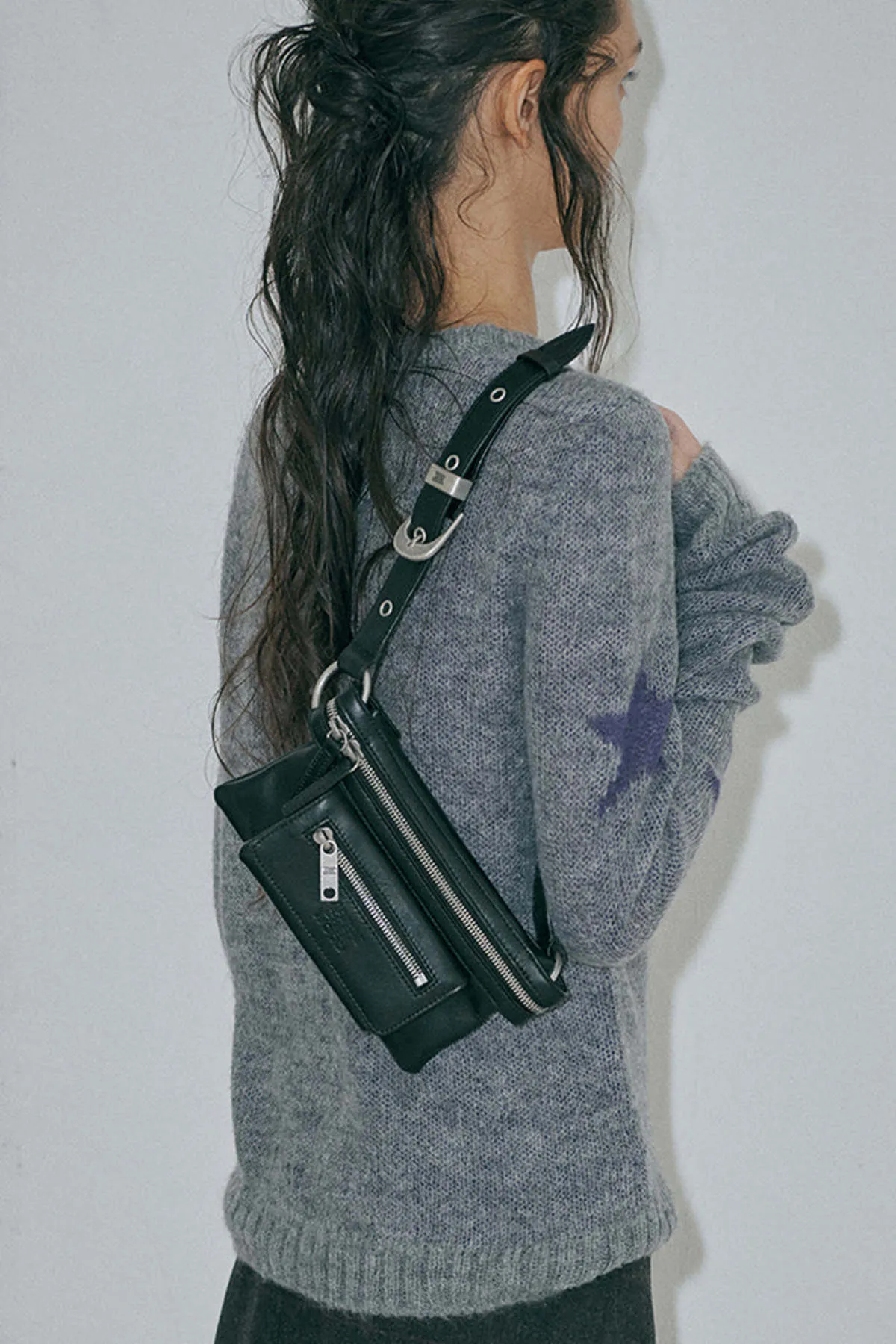 STAFF BAG - BLACK SOFT NAPPA