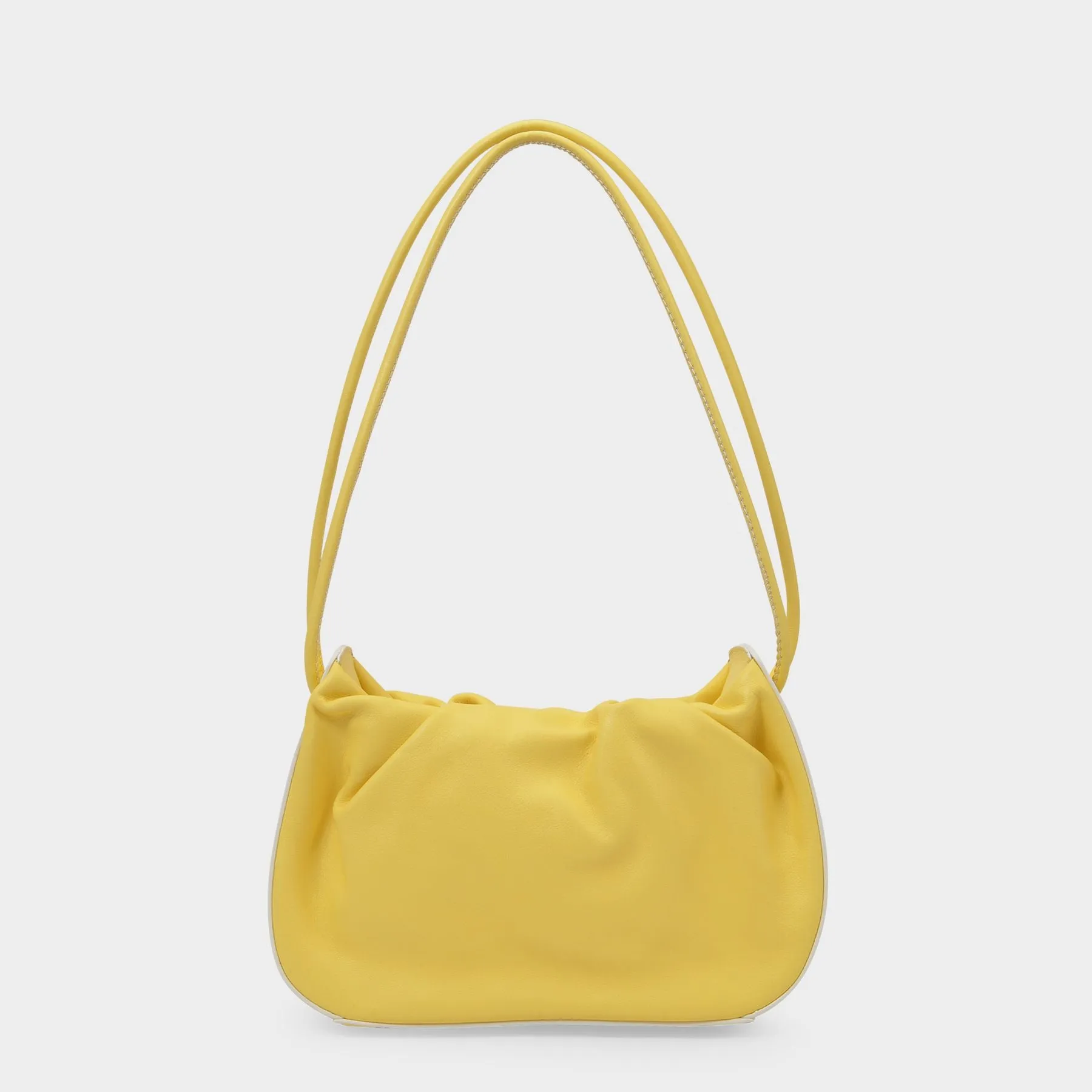 Staud  Kiki Bag in Yellow Leather