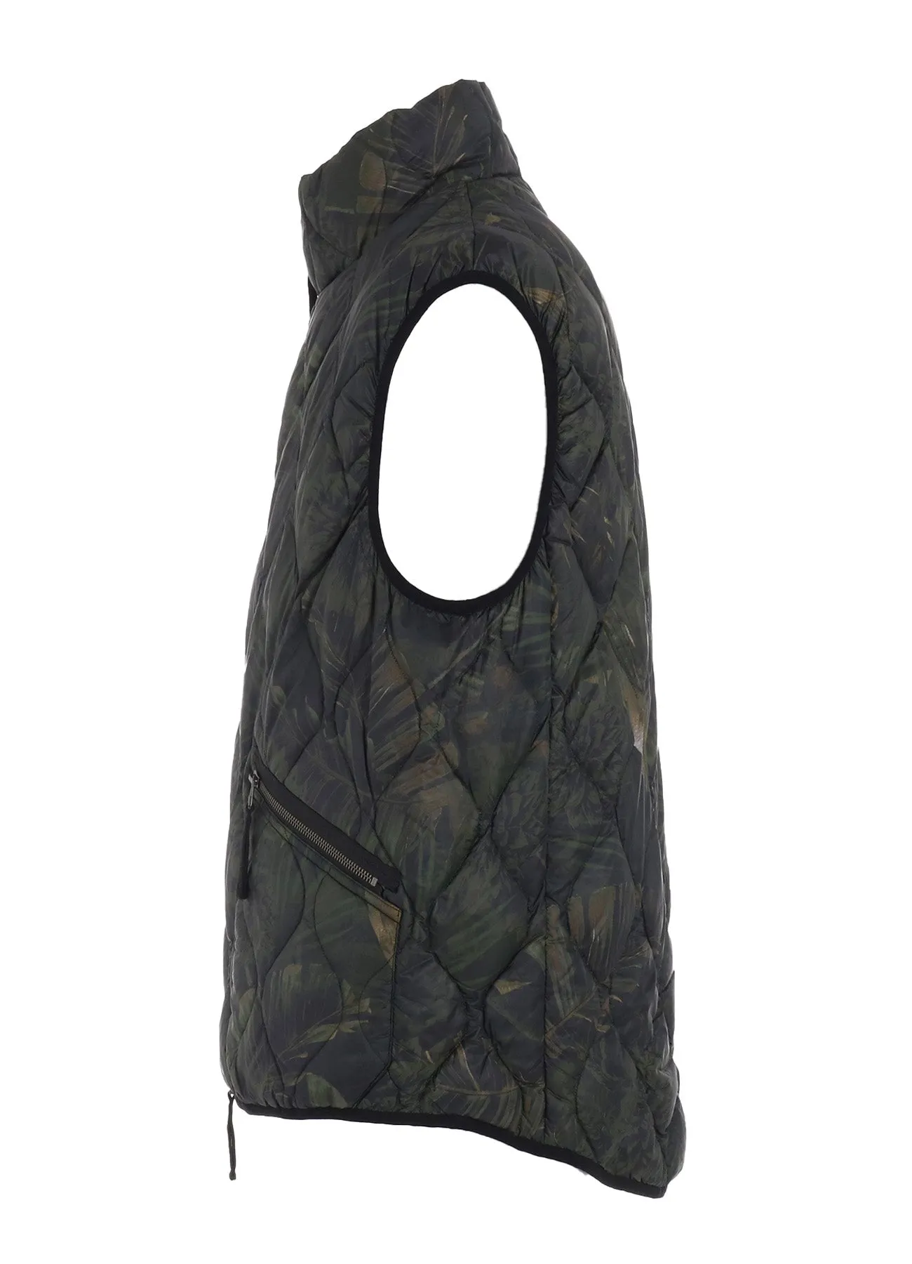 【S'YTE X TAION】DAHLIA CAMOUFLAGE QUILTED DOWN VEST