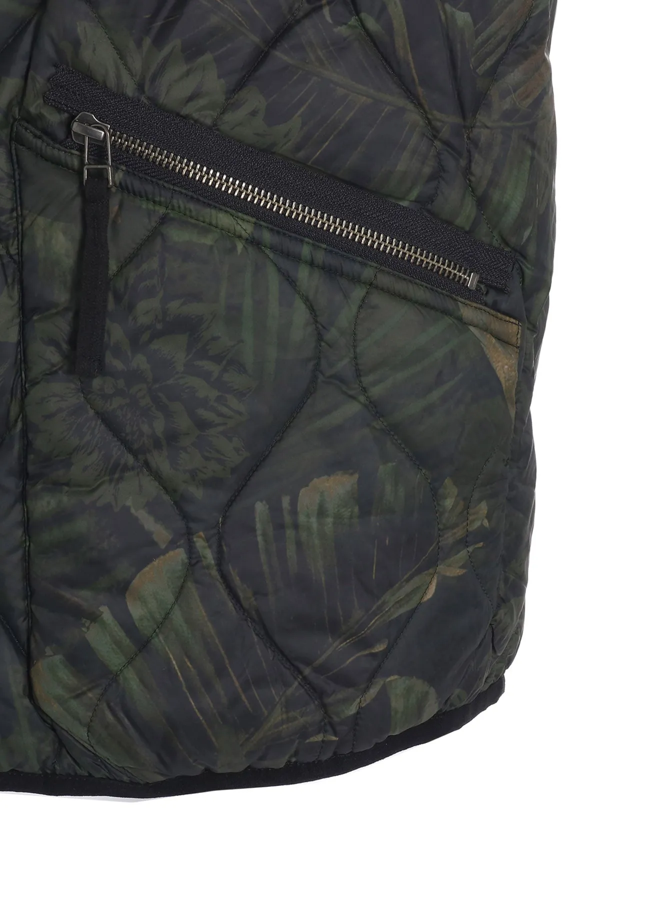 【S'YTE X TAION】DAHLIA CAMOUFLAGE QUILTED DOWN VEST