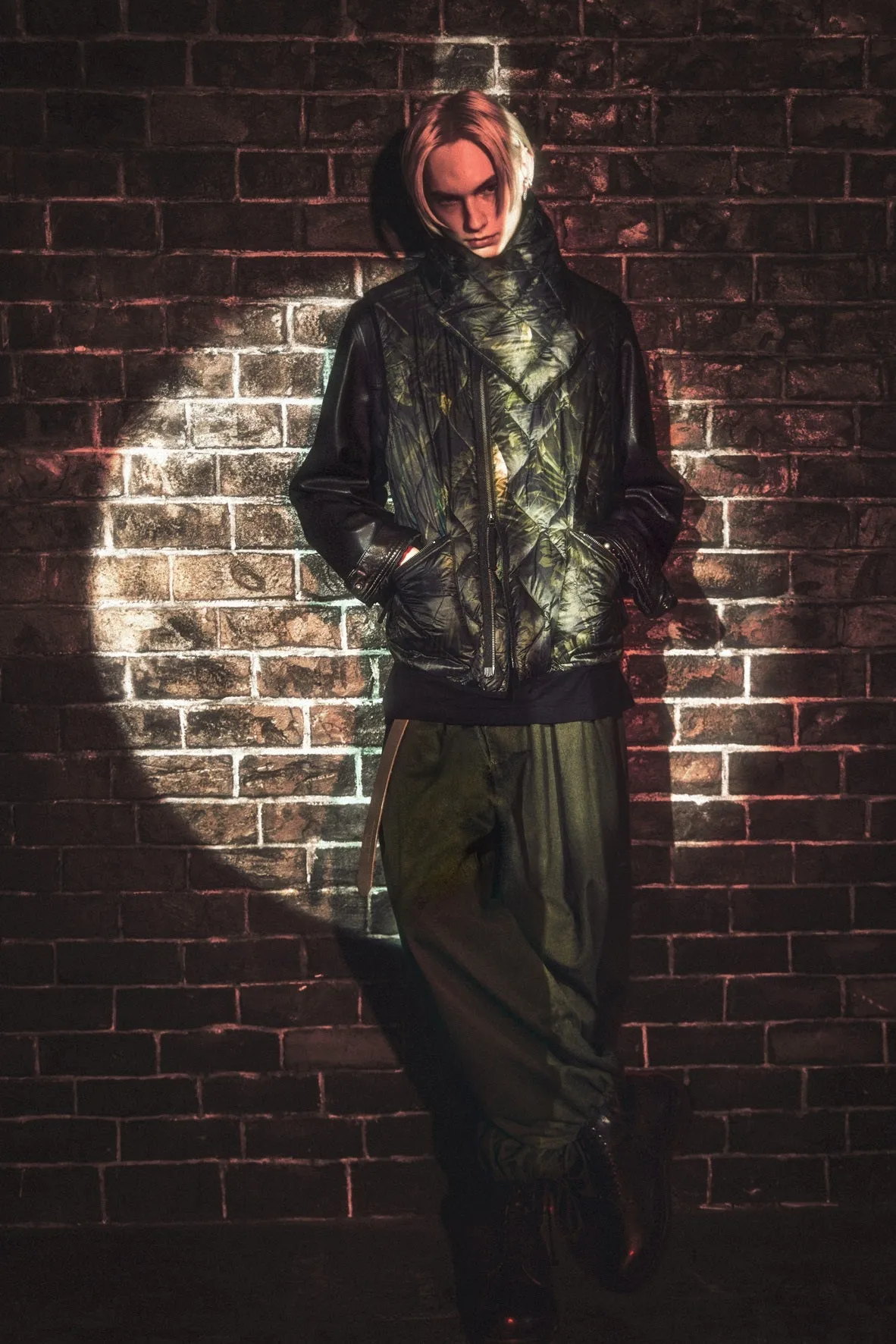 【S'YTE X TAION】DAHLIA CAMOUFLAGE QUILTED DOWN VEST