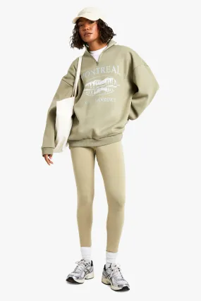 Tall Montreal Half Zip Legging Tracksuit