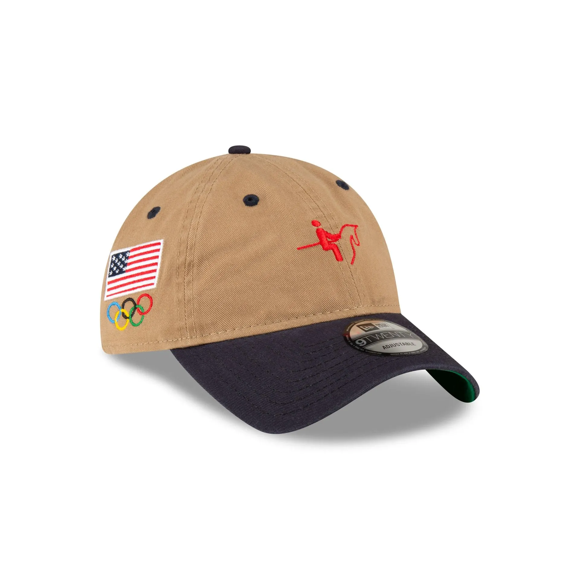 Team USA Equestrian Khaki 9TWENTY Adjustable Hat