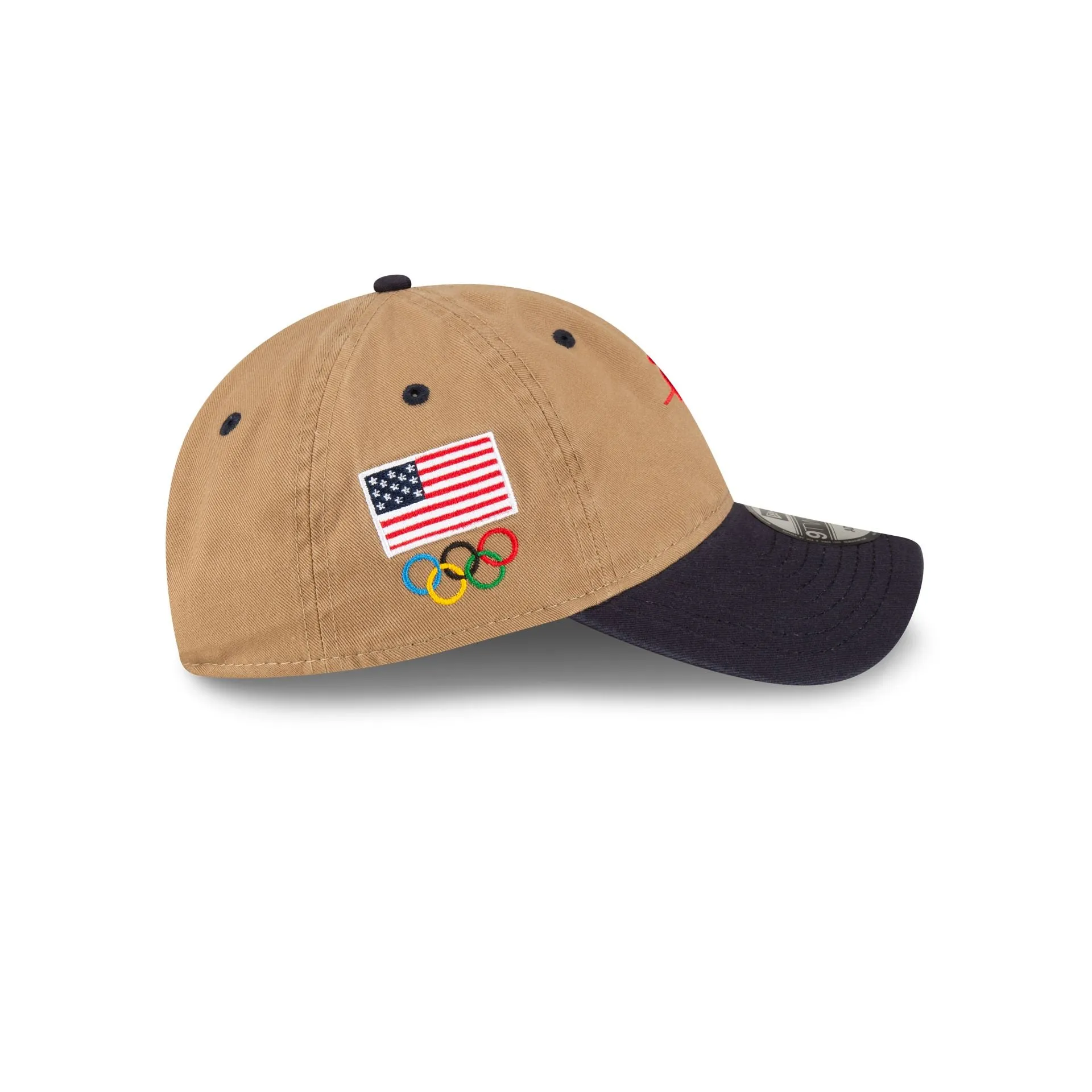 Team USA Equestrian Khaki 9TWENTY Adjustable Hat