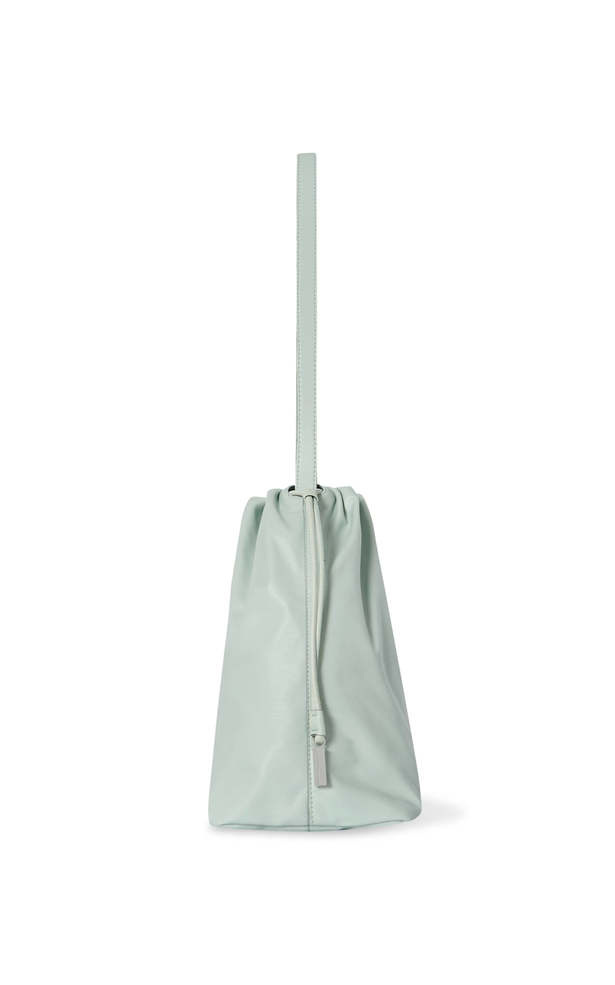 The Row Angy Leather Hobo Bag