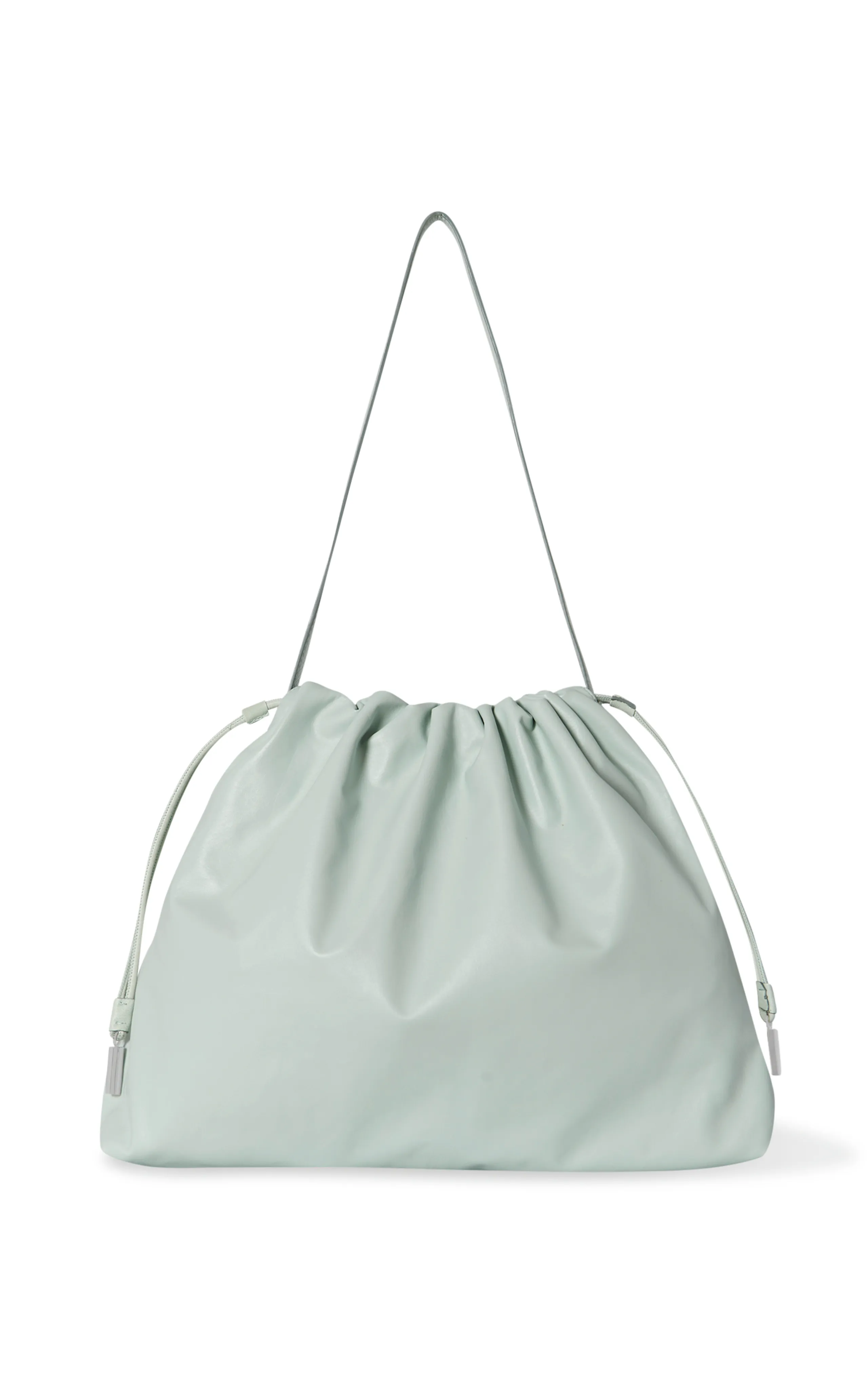 The Row Angy Leather Hobo Bag