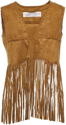 Toddler Girls' Fornia Fringe Stitch Vest