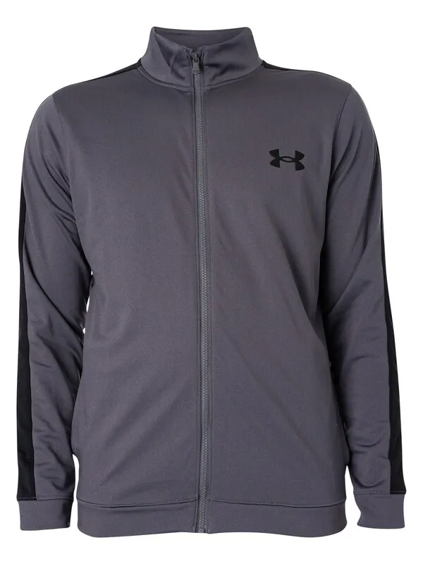 Under Armour Knit Tracksuit - Pitch Grey / Black