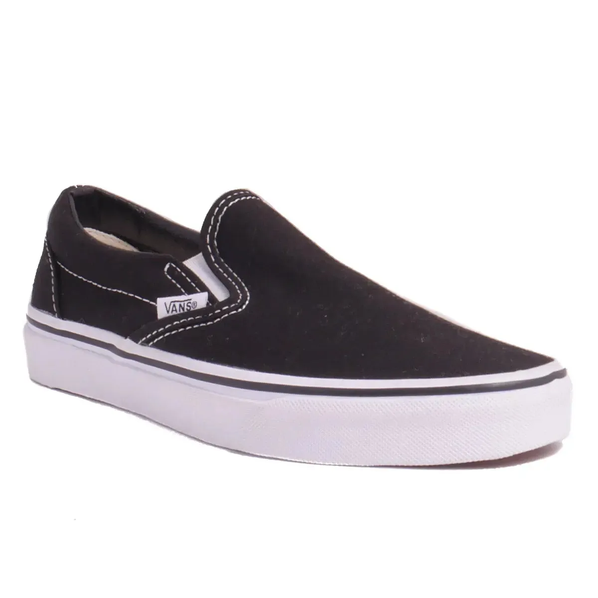 Vans Classic Slip-On Black/White