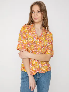 Vans Resort Floral Shirt Wmn (sun baked)