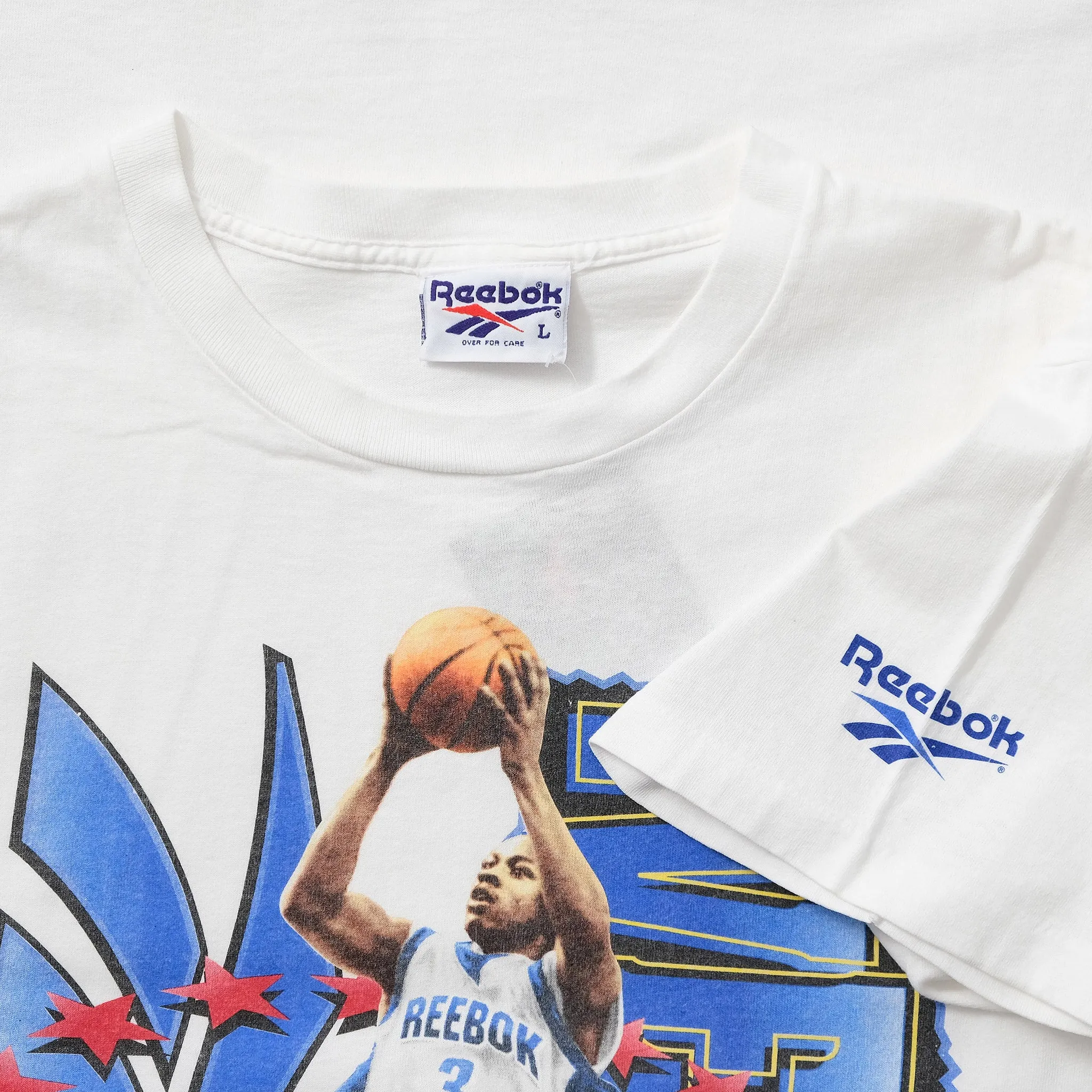 Vintage Reebok Allen Iverson T-Shirt Large