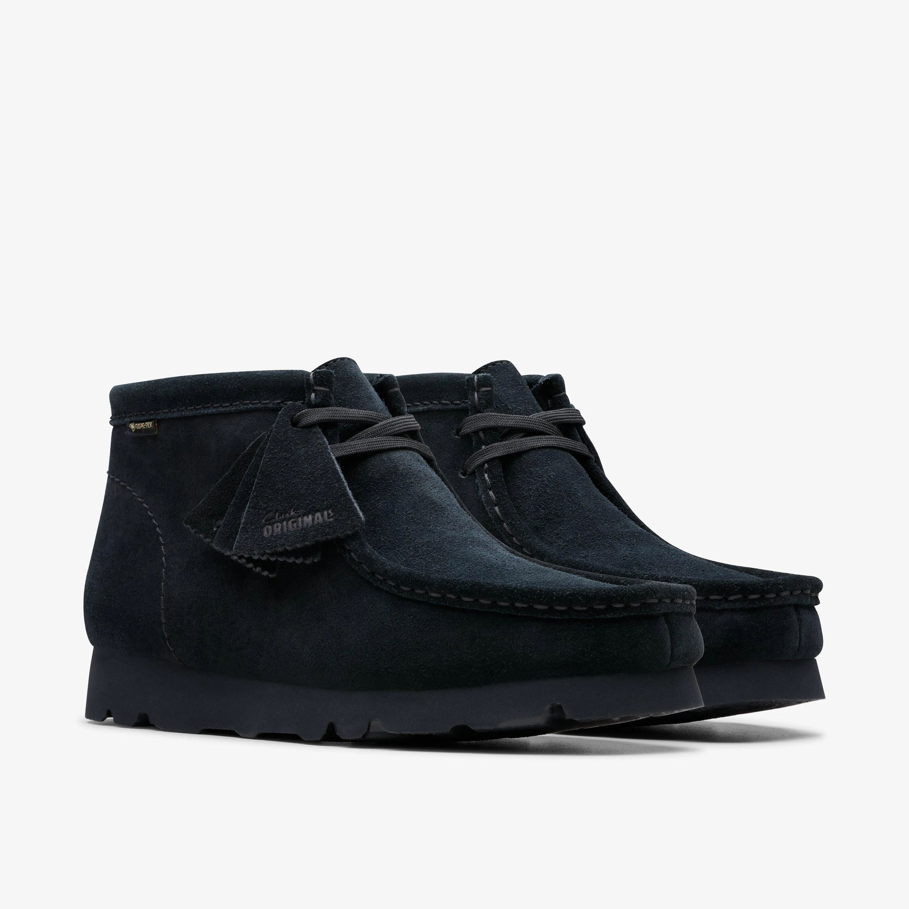 Wallabee Boot GORE-TEX Black Suede