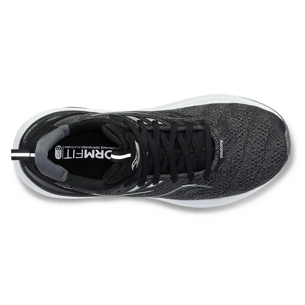 Women's Echelon 9 Running Shoe- Black/White - Extra Wide (2E)