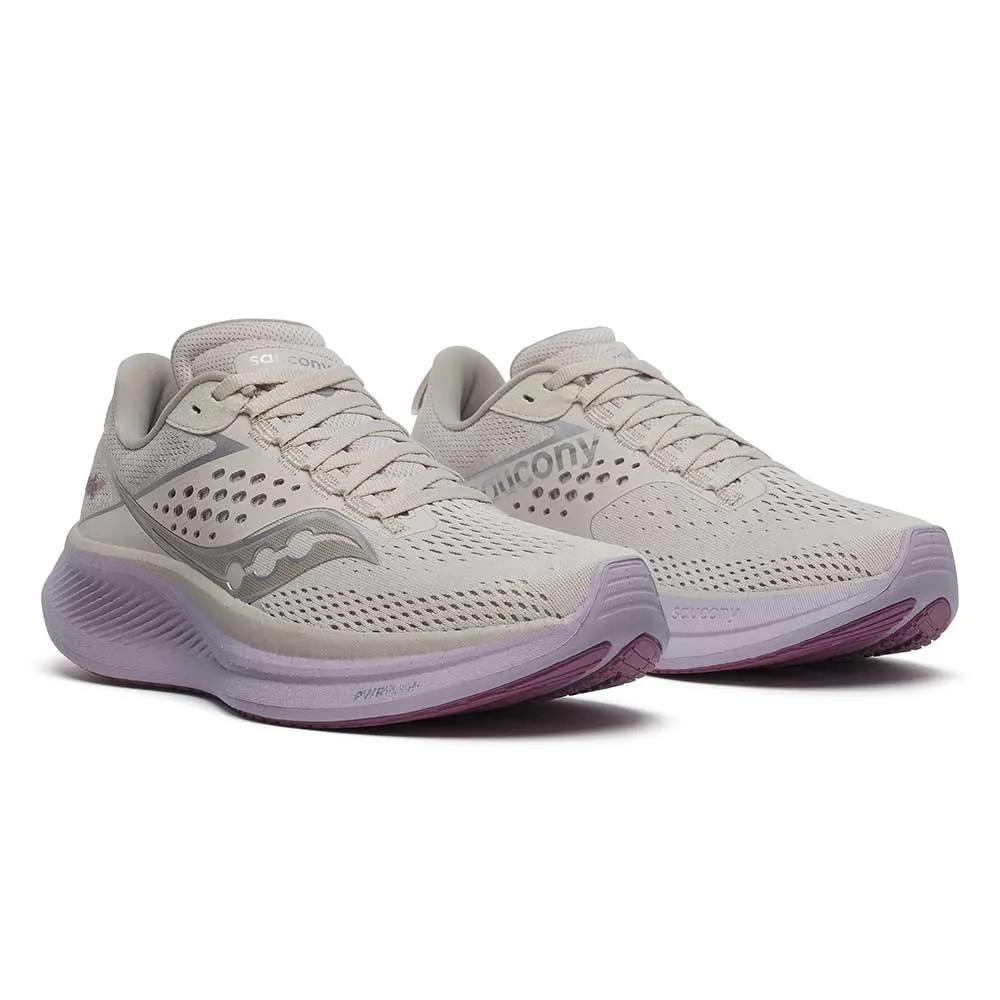 Women's Ride 17 Running Shoe - Moon/Viola - Regular (B)