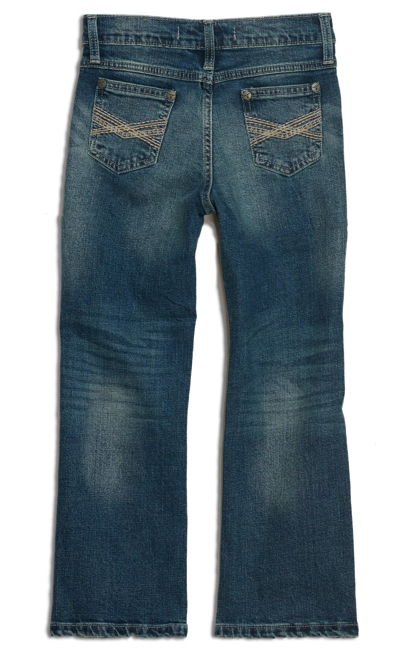 Wrangler 20X Boys' Caprock Canyon Medium Wash Slim Fit Boot Cut Jean (1T-7)