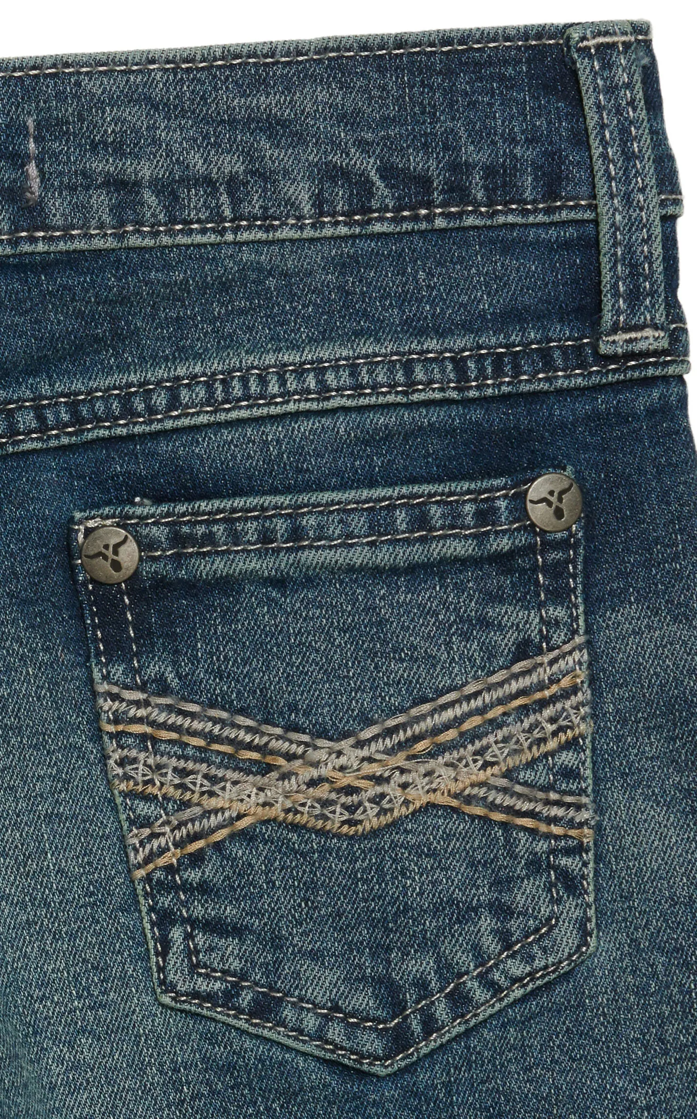 Wrangler 20X Boys' Caprock Canyon Medium Wash Slim Fit Boot Cut Jean (1T-7)