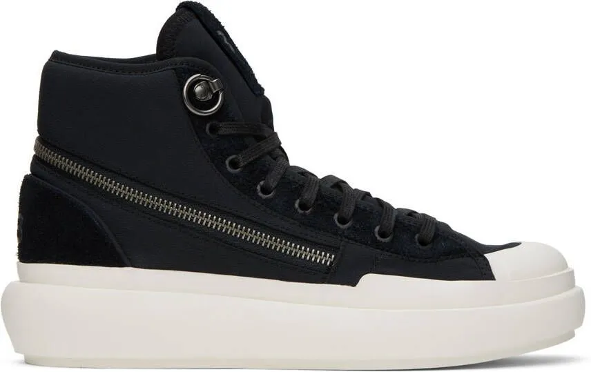 Y-3 Black Ajatu Court Sneakers