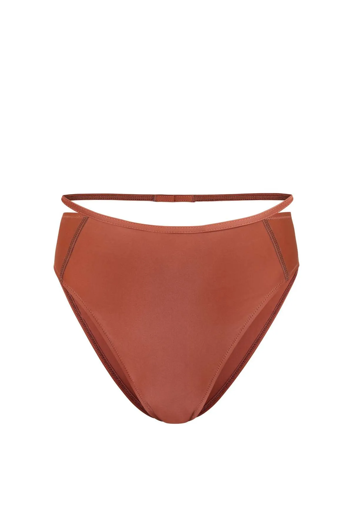 Zoe High-rise Bikini Bottom - Marocco